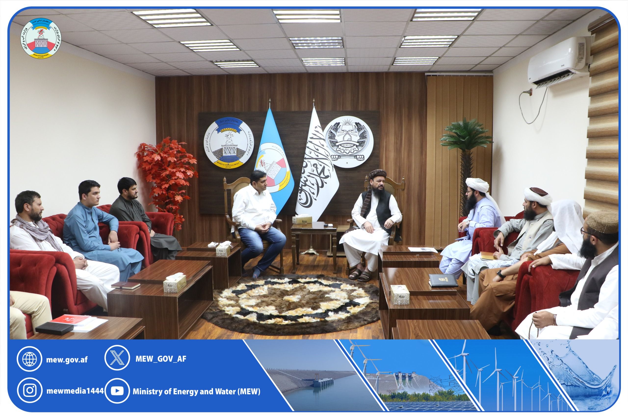 وزیر انرژی طالبان با یک شرکت هندی درباره 'تسلیم‌دهی' سب‌استیشن ارغندی گفت‌وگو کرد