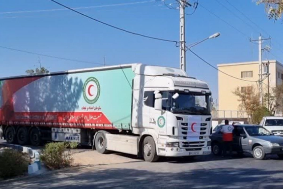 سومین محموله کمکهای مردم ایران به زلزلهزدگان هرات ارسال شد