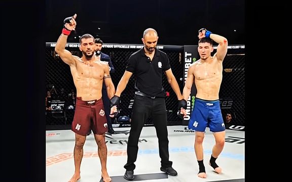 سخی قنبری ورزشکار افغان با رأی متحد داوران مغلوب مبارز شکستناپذیر فرانسوی شد