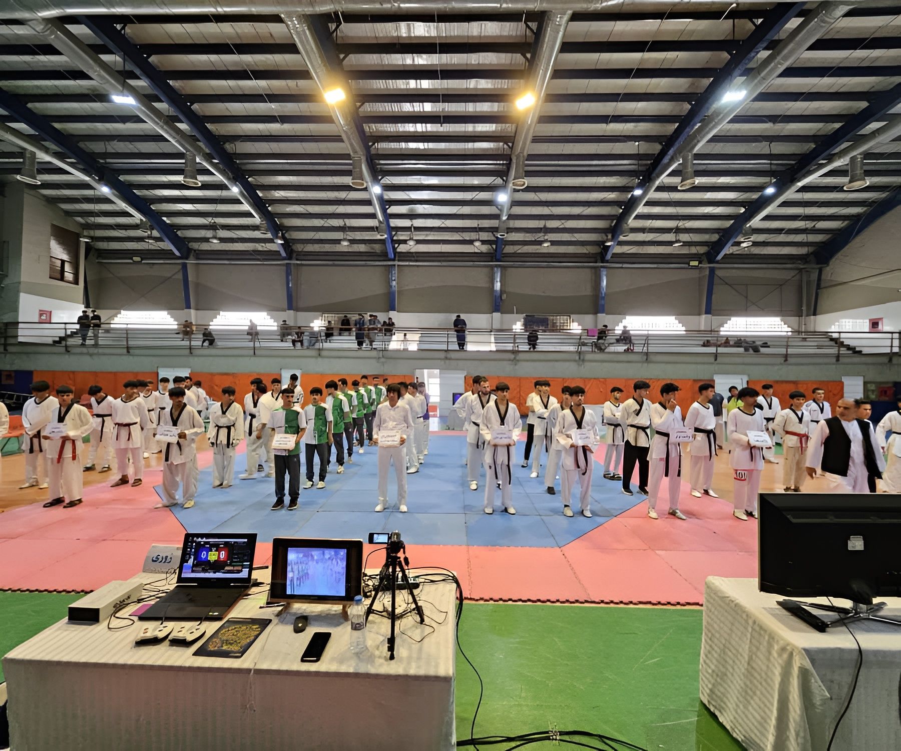 آغاز رقابت‌های تکواندو جام گل سرخ در مزارشریف برای بزرگ‌داشت روح‌الله نیکپا