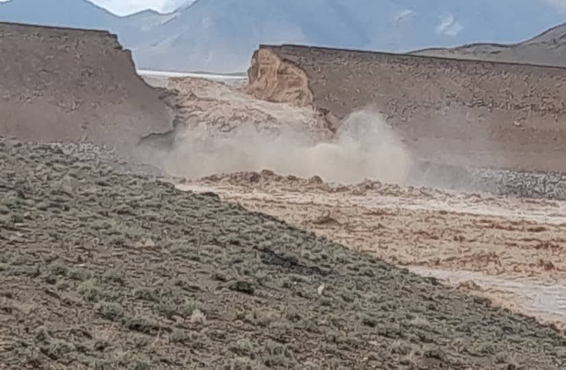 په هلمند کې د ملګرو ملتونو له‌خوا جوړ شوی بند د سختو بارانونو له امله ویجاړ شو