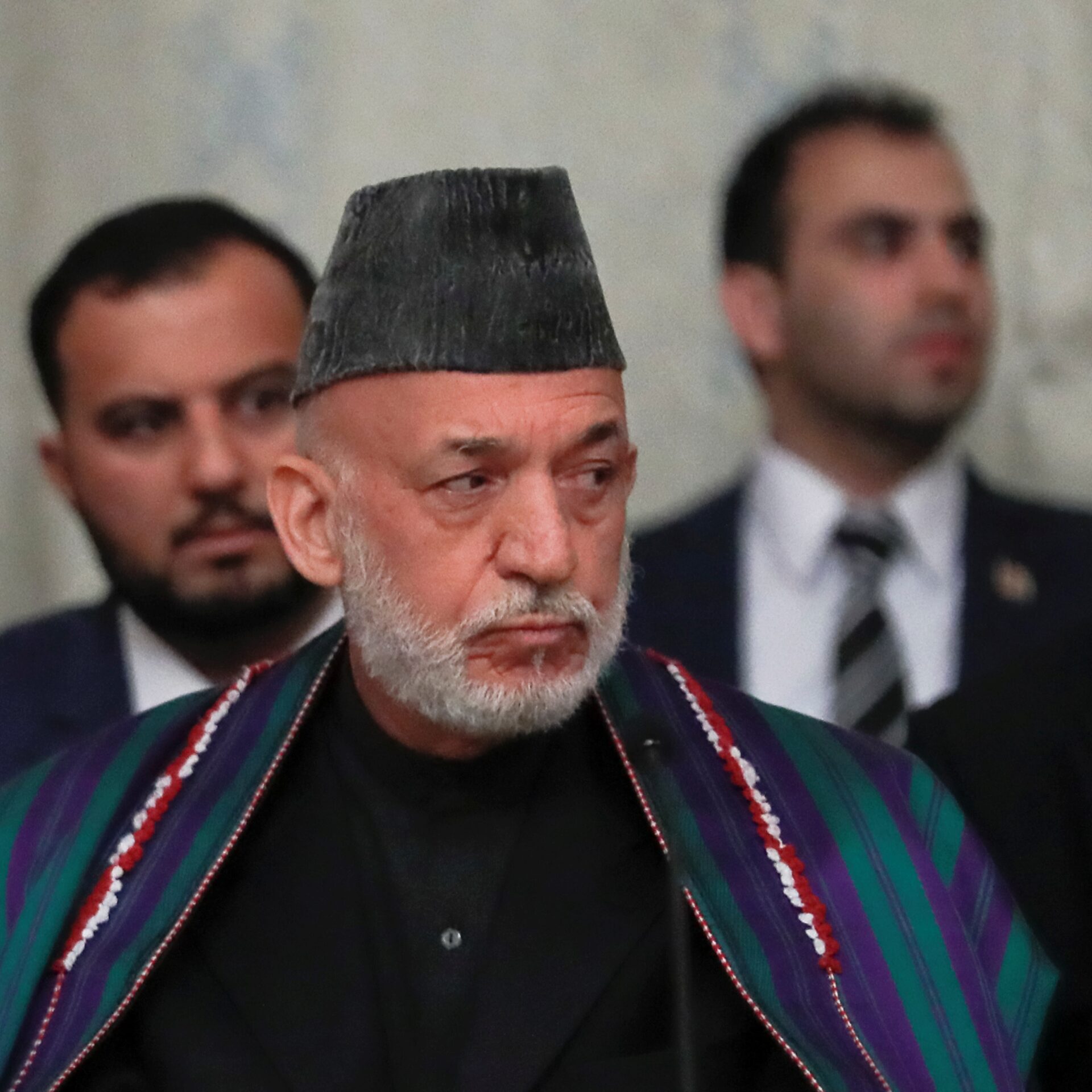 Former Afghan President Hamid Karzai Travels To Germany