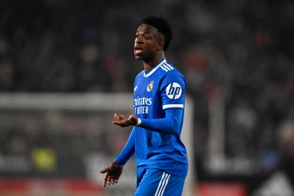 ادامه نژادپرستی در فوتبال اسپانیا؛ وینیسیوس جونیور بار دیگر هدف توهینها قرار گرفت