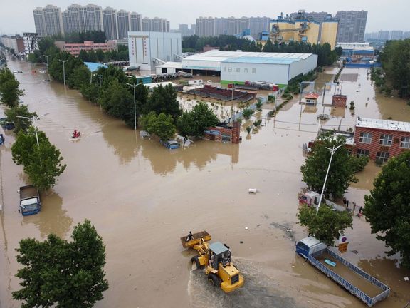 در نتیجه بارانهای سیلآسا در شمال شرق چین دستکم ۱۰ نفر جان باختند