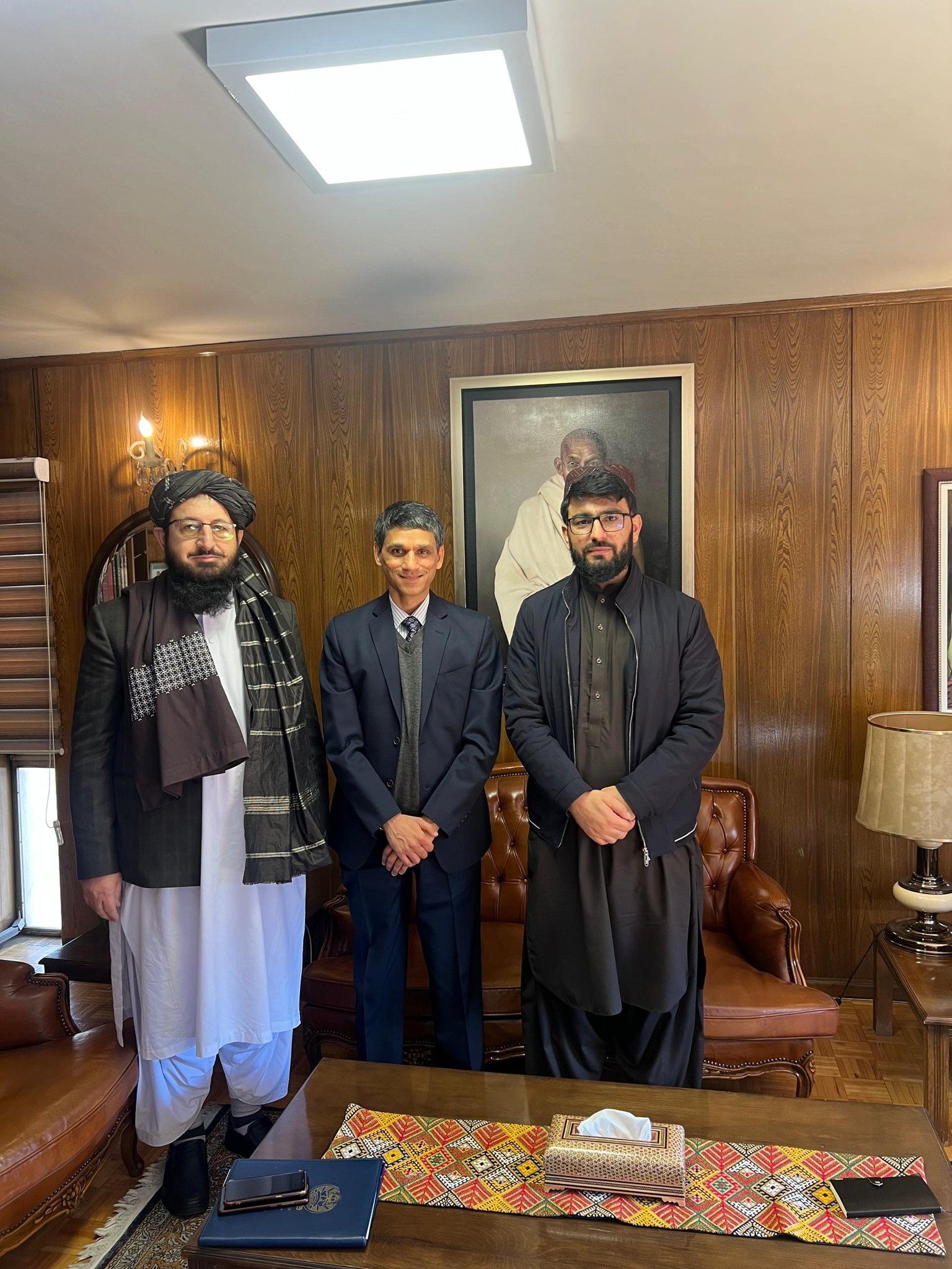 تهران کې د طالبانو او هند سفیران د چابهار بندر له لارې د خپلمنځي سوداګرۍ پر پراختیا وغږېدل