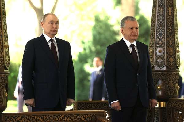 Russia & Uzbekistan Presidents Consider Peace & Stability In Afghanistan As Priority