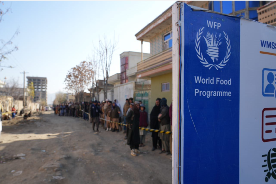 بریتانیا چهل میلیون پوند به برنامه جهانی غذا در افغانستان کمک کرد