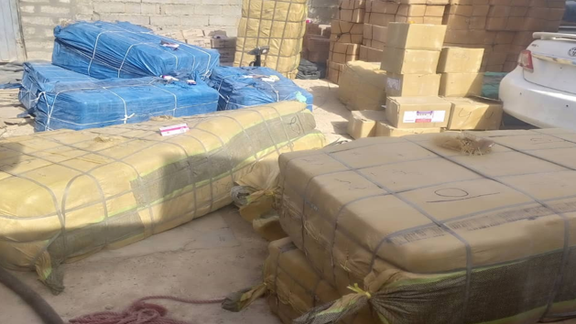 طالبان از ضبط یک محموله داروی غیرقانونی در مرز با پاکستان خبر داد