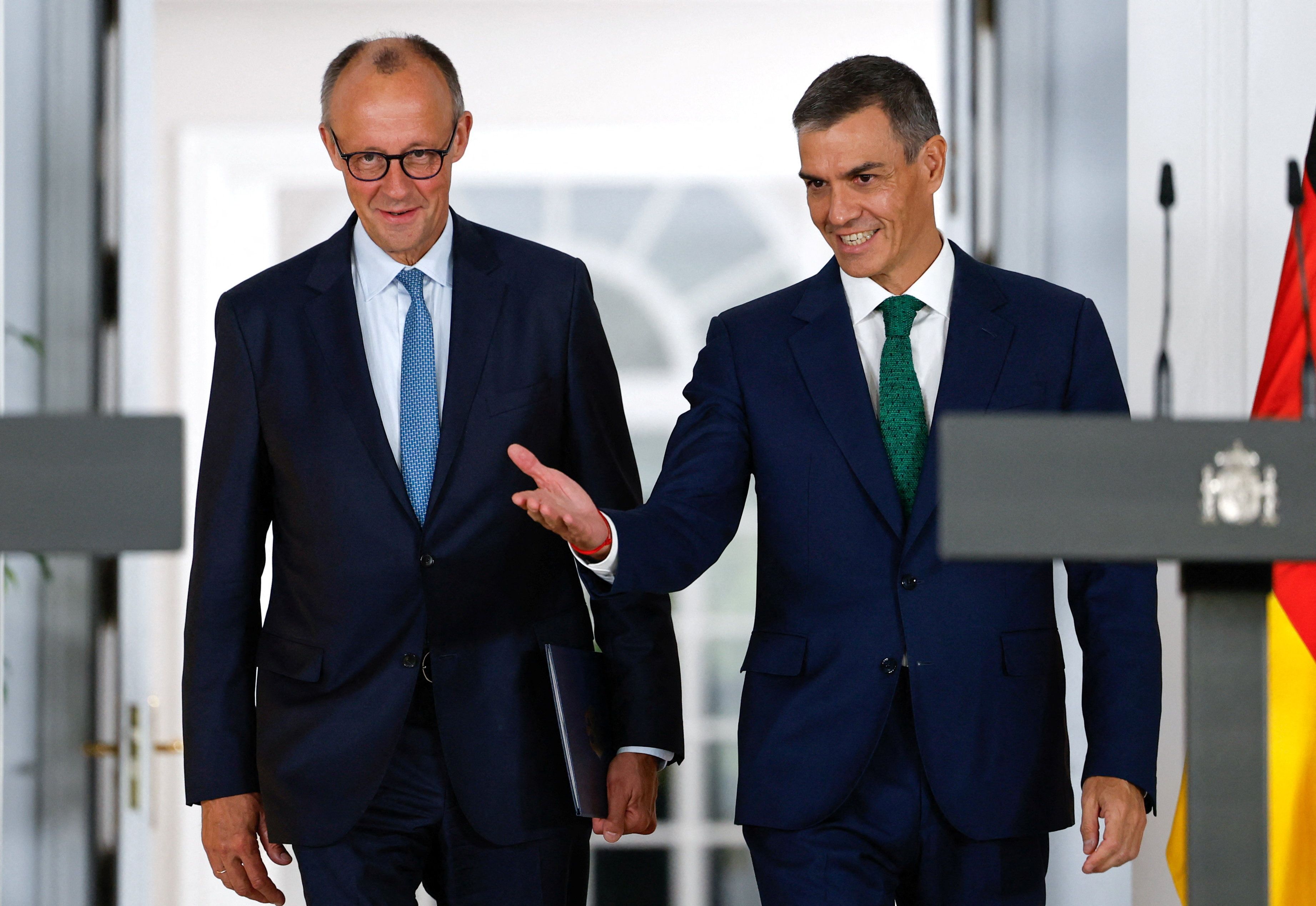 المستشار الألماني: سنحسم قرارنا بشأن العقوبات على إسرائيل