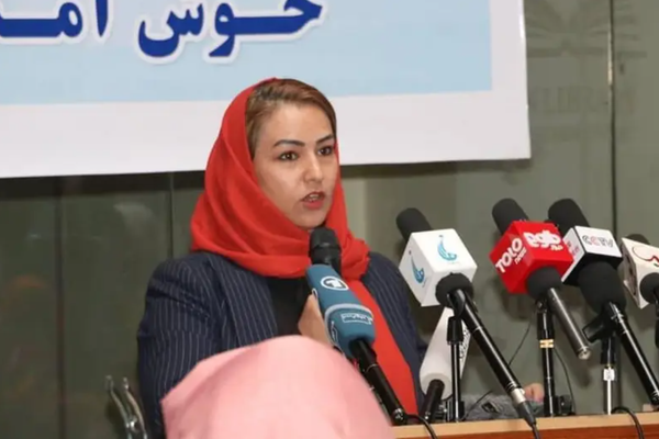 Taliban Transfers Arrested Woman Protester To Hospital, Say Sources