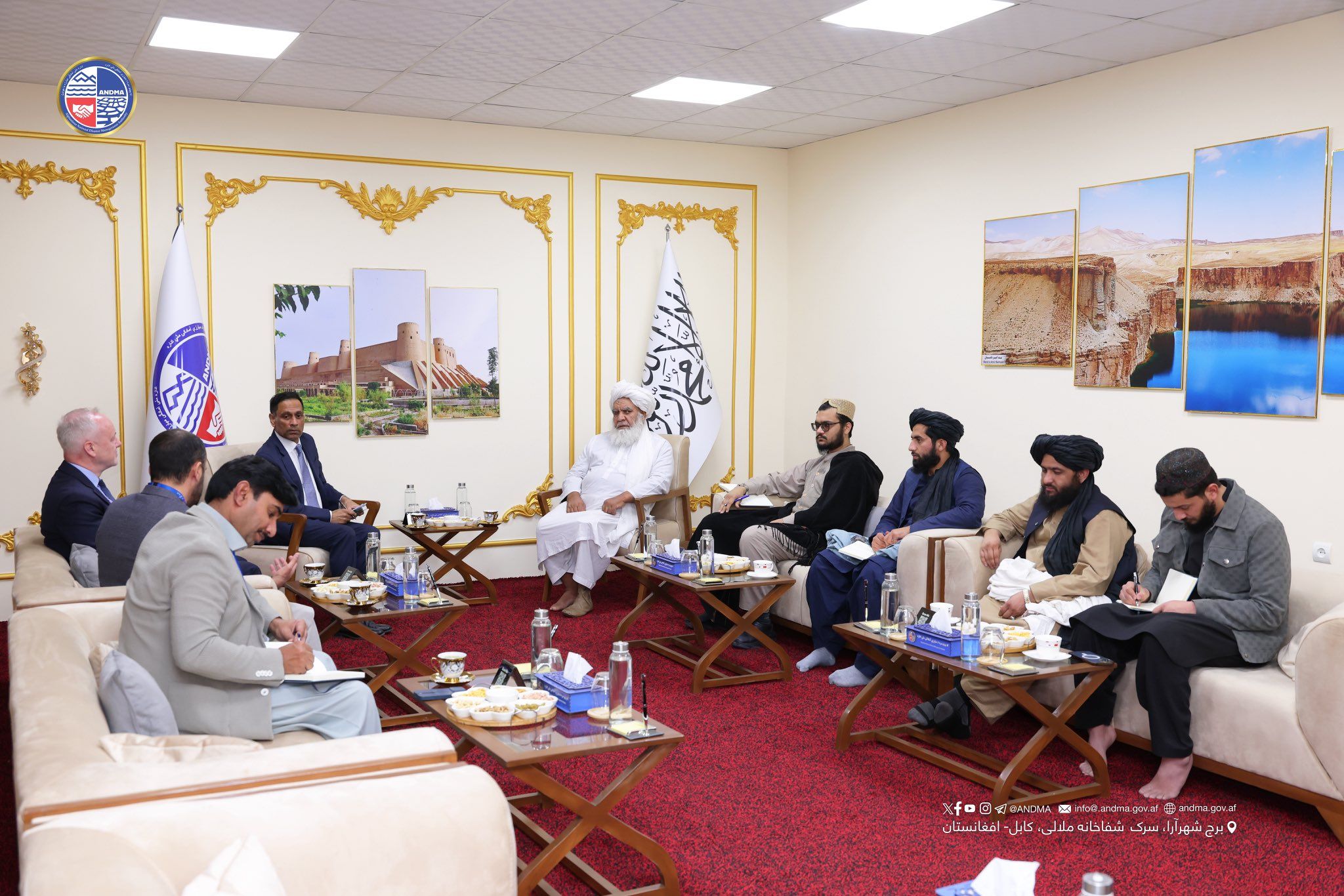 ملا ترابي د بېړنیو مرستو تر څنګ د بنسټیزو وقایوي پروژو پر تطبیق ټینګار کوي