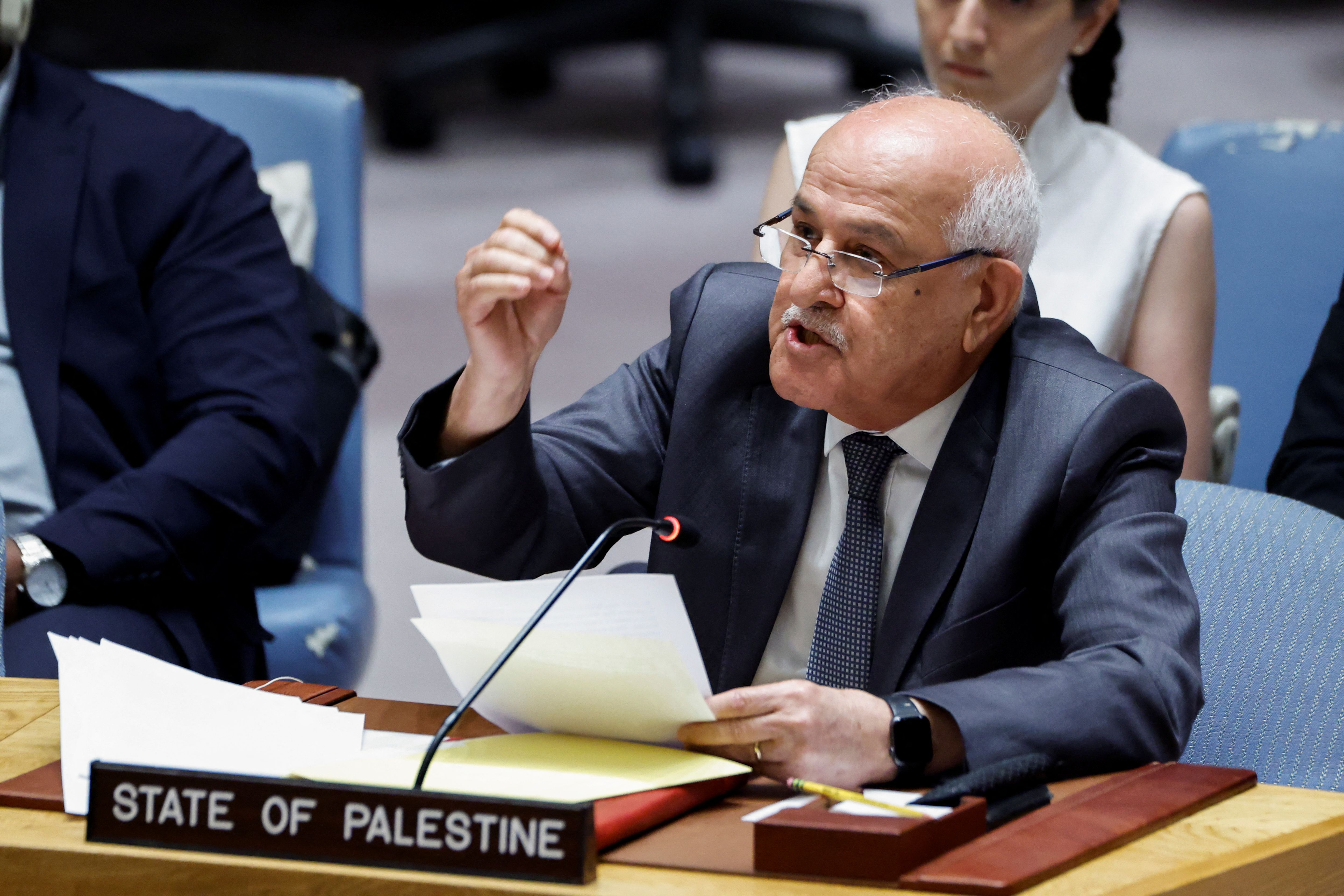 نماینده فلسطین در ملل متحد: قطعنامه ملل متحد نقطه عطفی در مبارزه ما برای آزادی و عدالت است