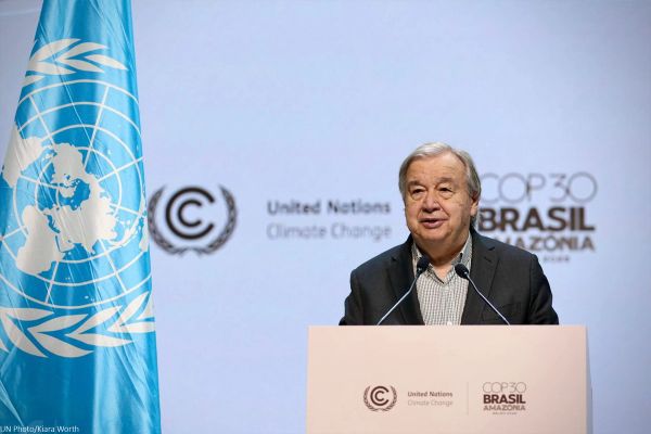 ګوترېش: موږ باید په بېړه د ګلخانهيي ګاز کمولو لپاره اقدام وکړو