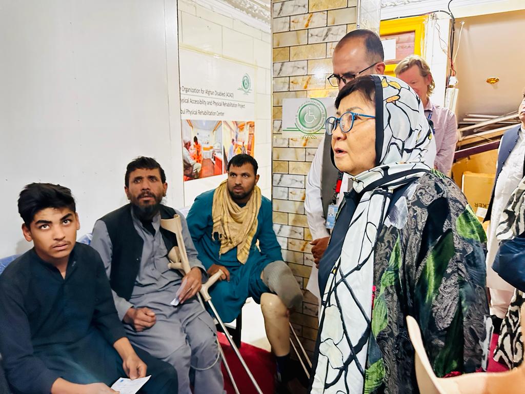 یوناما : د څو لسیزو جګړو قرباني شوي افغان معلولان ملاتړ ته اړتیا لري