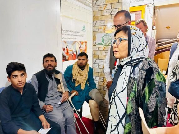 یوناما : د څو لسیزو جګړو قرباني شوي افغان معلولان ملاتړ ته اړتیا لري