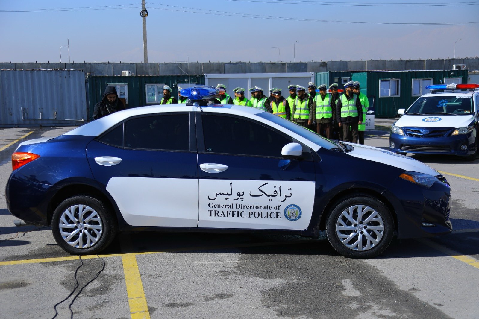 طالبان از موترهای جدید پولیس ترافیک رونمایی کرد