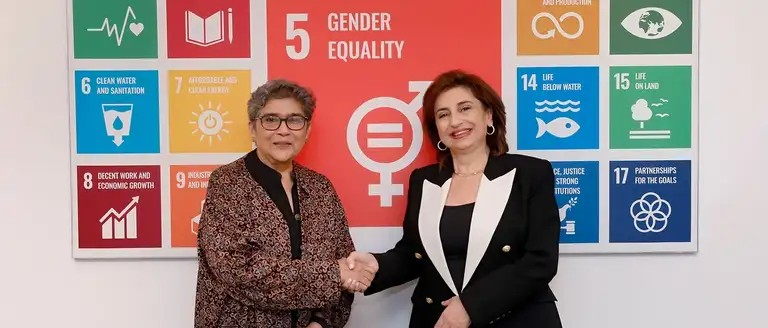 مسؤولة أممية تدعو رئيسة بعثة "يوناما" إلى تعزيز التعاون لدعم حقوق النساء الأفغانيات