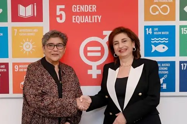 مسؤولة أممية تدعو رئيسة بعثة "يوناما" إلى تعزيز التعاون لدعم حقوق النساء الأفغانيات