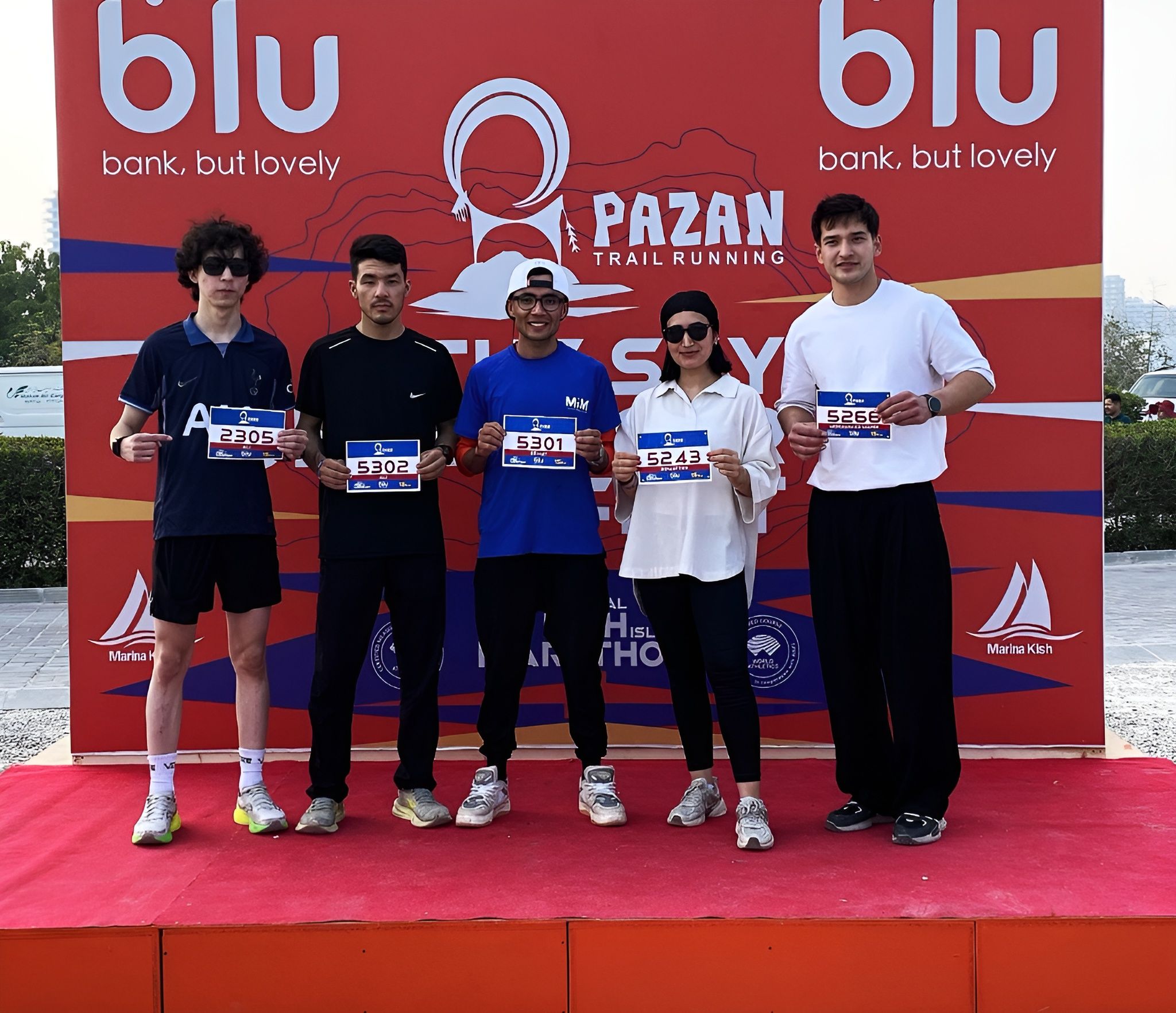 حضور ورزشکاران افغانستان در بزرگ‌ترین مسابقه ماراتن ایران