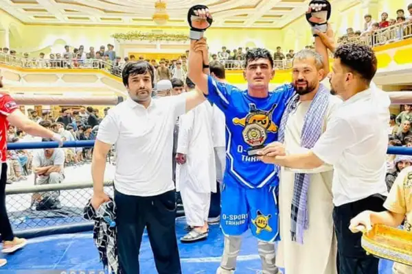 په کور دننه لوبې؛ تخار کې د رزمي سپورټونو د «او سپورت» سبک لومړنۍ سیالۍ ترسره شوې