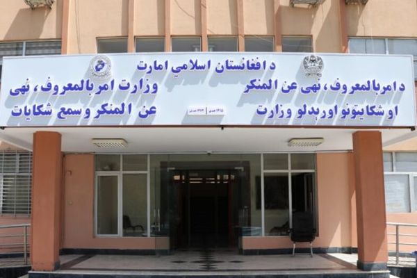 د طالبانو امربالمعروف وزارت وایي په ۴ ولایتونو کې د کوډ ګرو یوه «مسلکي» ډله نیول شوې