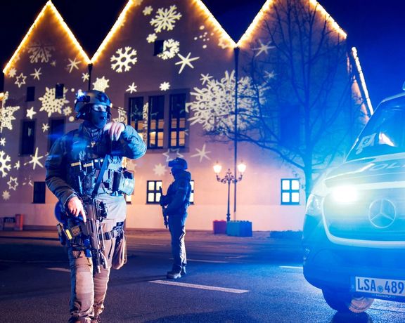 در حمله با موتر به بازار کریسمس در شهر ماگدبورگ آلمان دو نفر کشته شدند