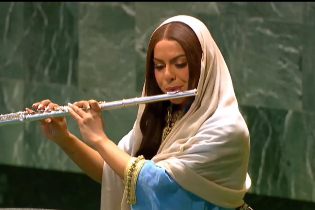 نشست کمیسیون سازمان ملل درباره وضعیت زنان، با نوای موسیقی هنرمند زن عربستان سعودی آغاز شد