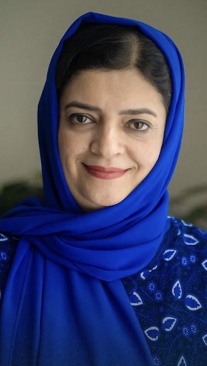 زرقاء يفتلي، مسؤولة مركز البحوث حول المرأة والطفل