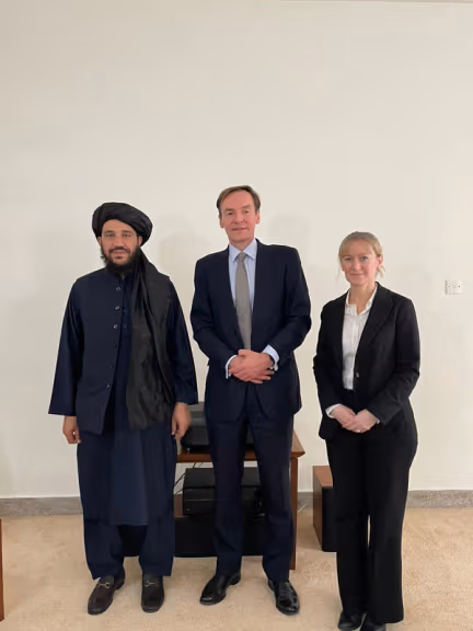 UK Special Envoy Holds Talks With Taliban Rep In Islamabad