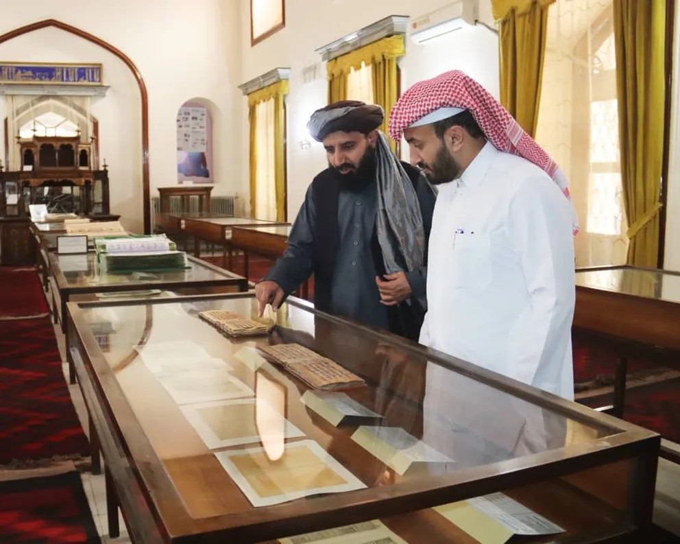 قطر تبدي استعدادها للتعاون في ترميم وثائق وآثار الأرشيف الوطني الأفغاني