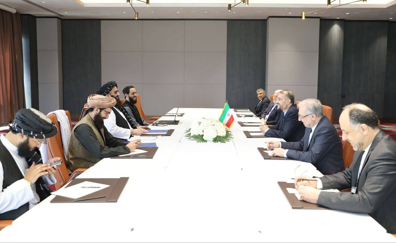 وزیران خارجه ایران و طالبان در سمرقند دیدار کردند