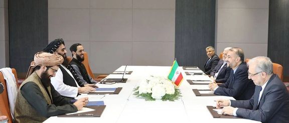 وزیران خارجه ایران و طالبان در سمرقند دیدار کردند