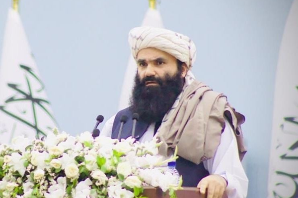 وزير داخلية طالبان يمتنع عن استخدام كلمة "الصهاينة" للإشارة إلى إسرائيل في خطابه