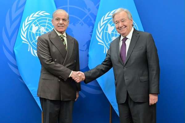 Terrorism Threat From Afghanistan Is Growing, Sharif Tells UN Chief