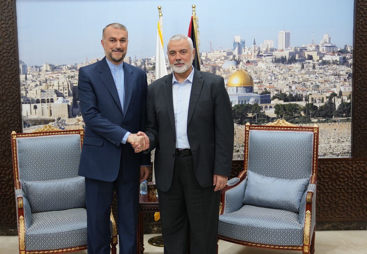 سخنگوی ارتش اسرائیل می‌گوید رئیس دفتر سیاسی حماس به تهران سفر می‌کند