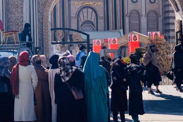 طالبان مانع ورود زنان به نمایشگاه بینالمللی کابل شد