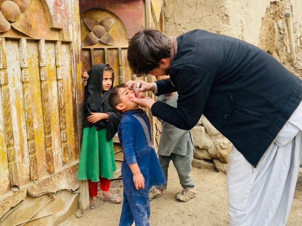 کارزار واکسین بیماری فلج کودکان در افغانستان آغاز شد