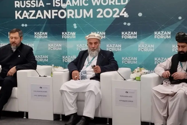 Taliban Representatives Participate In 'Russia-Islamic World' Economic Forum in Kazan