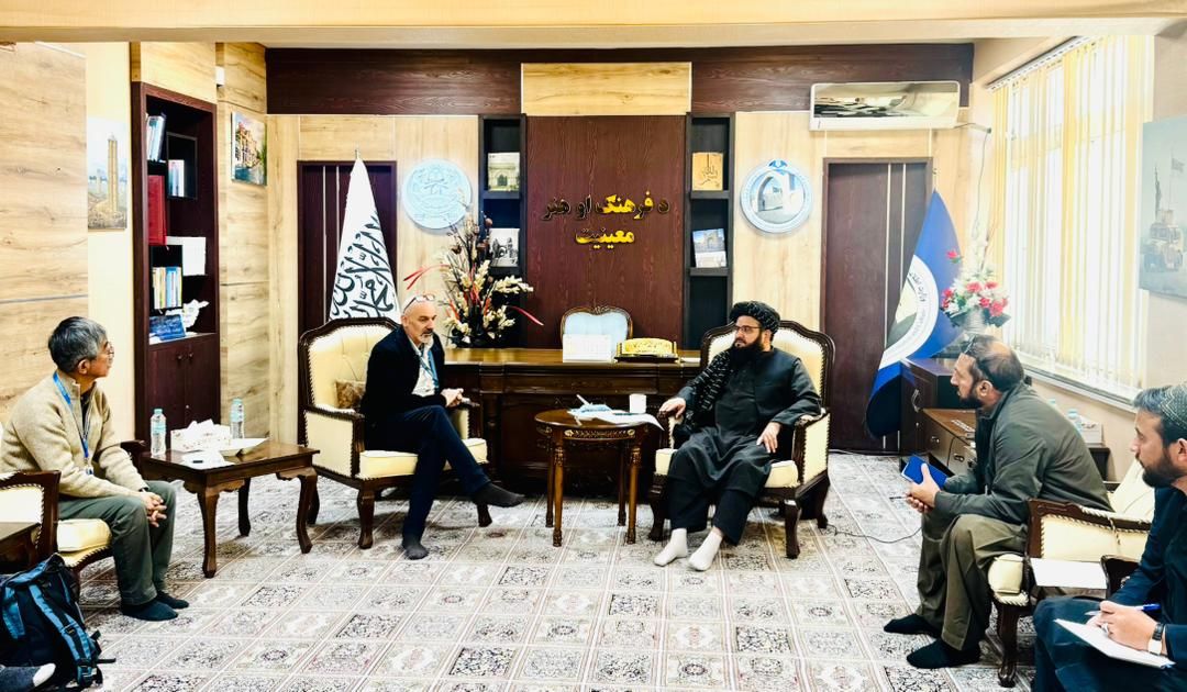 طالبان د یونسکو او جاپان پروژې د افغانستان کلتوري میراث ته ارزښتمنې بولي