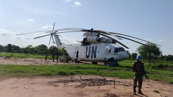 در تیراندازی به چرخبال سازمان ملل در سودان جنوبی یک جنرال و ۲۷ سرباز کشته شدند