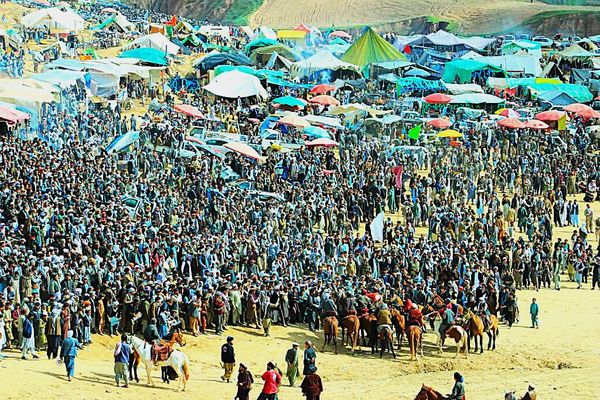 پایان جشنواره ورزشی ولایت تخار؛ رقابت دوصد چاپانداز در مسابقات سه روزه بزکشی