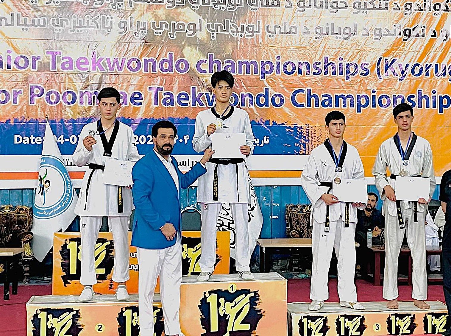 رقابت‌های انتخابی تکواندو افغانستان؛ بهترین‌های روز دوم مسابقات مشخص شدند