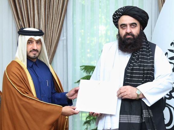 د قطر هېواد نوي سفیر خپل باورلیک امیرخان متقي ته وسپاره