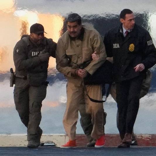 مادورو په یوه چورلکه کې د نیویارک محکمې ته لېږدول شوی