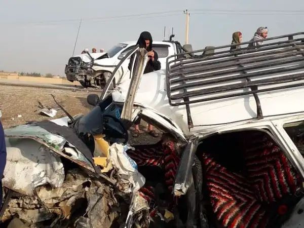 در چندین تصادف ترافیکی جداگانه در شرق افغانستان دستکم ۳۳ نفر کشته شدند