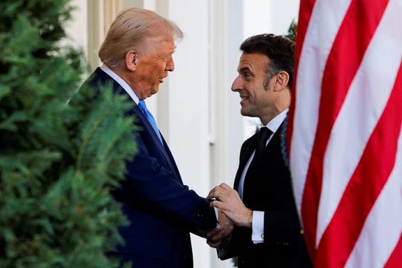 رئیس جمهور فرانسه در دیدار با ترامپ بر توافق صلح پایدار در اوکراین تاکید کرد