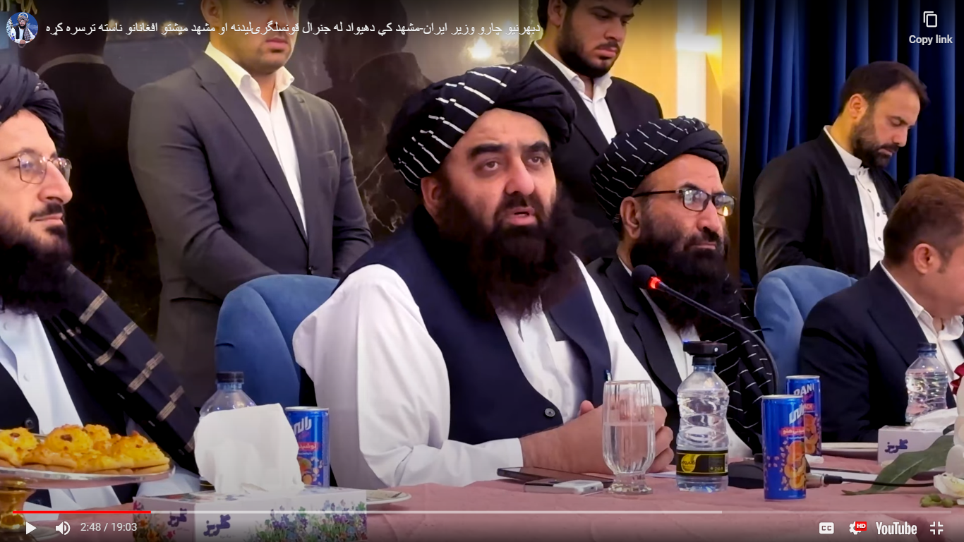 امیرخان متقی: مخالفان طالبان بر 'یک متر زمین' هم تسلط ندارند