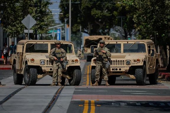 دادگاهی در امریکا اجازه داد گارد ملی کنترول کالیفرنیا را در دست بگیرد