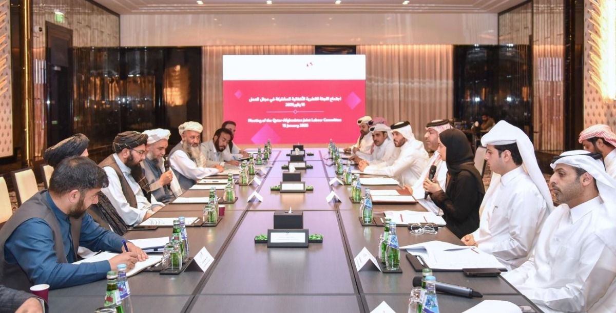 د قطر او طالبانو ګډې کاري کمېټې د کار د دوه اړخیزو اړیکو اړوند غونډه وکړه