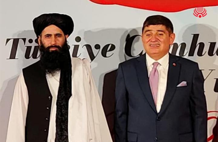 حضور سفیر طالبان در جشن بنیانگذاری جمهوری ترکیه توسط آتاتورک